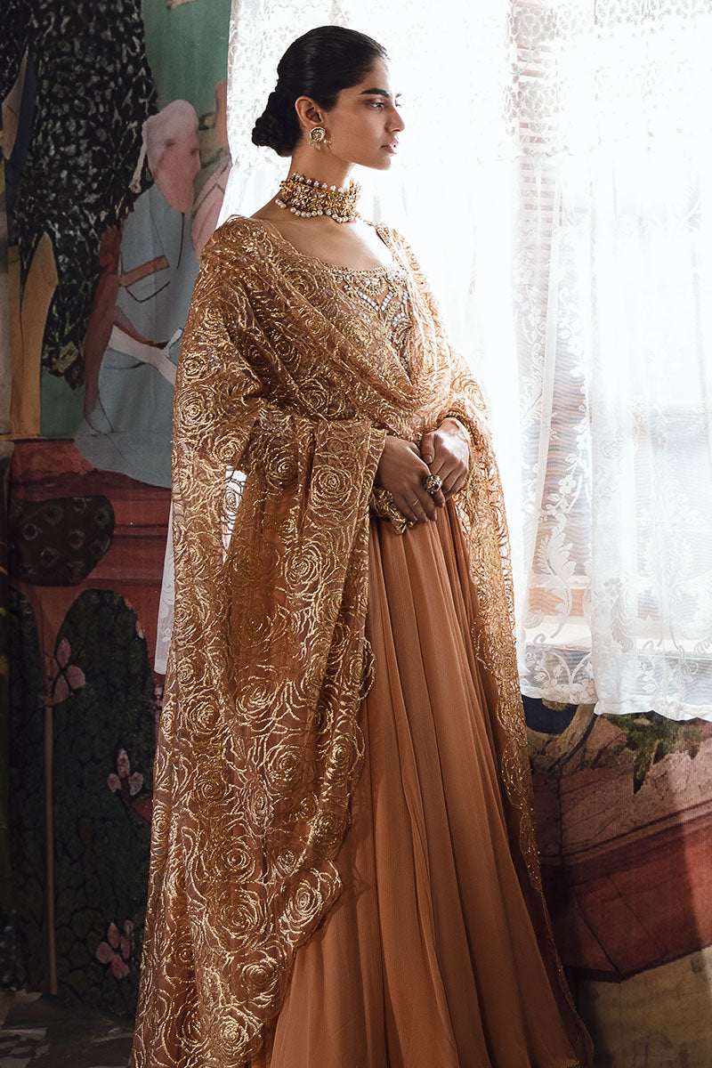 Mushq | Irha Kalidaar Chiffon Pret | CIEL - Wedding Dress - Maria Faisal