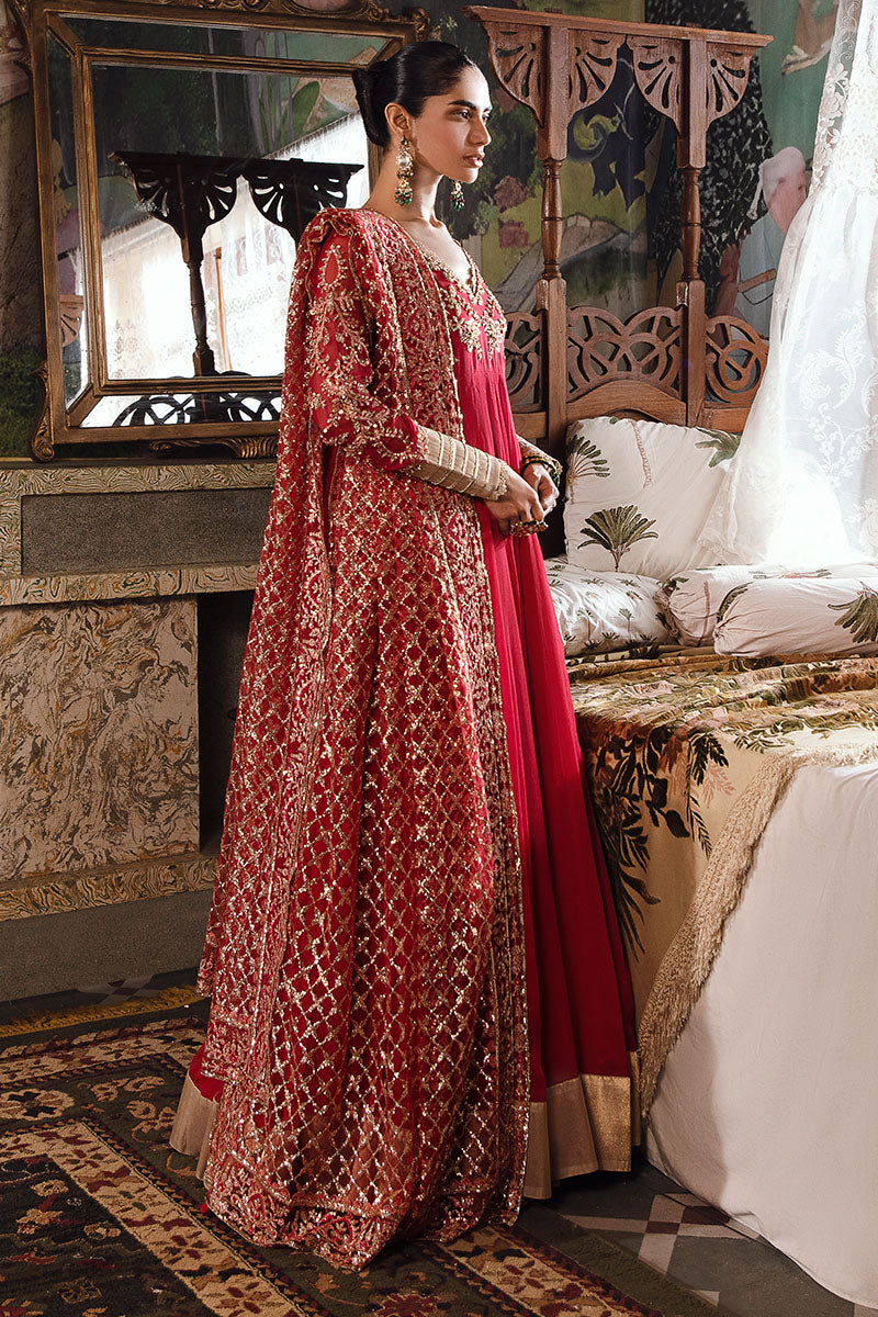 Mushq | Irha Kalidaar Chiffon Pret | MALIAH - Wedding Dress - Maria Faisal