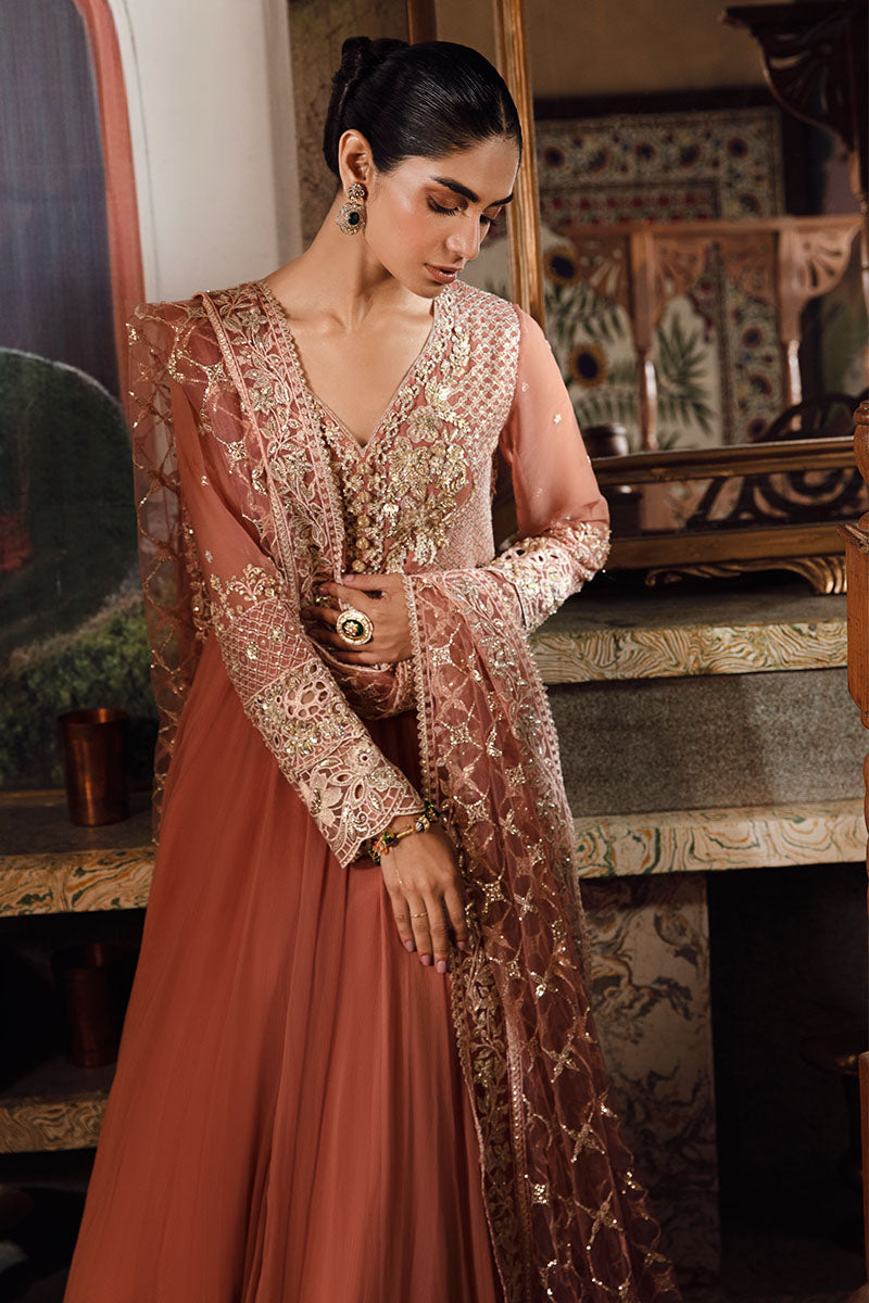 Mushq | Irha Kalidaar Chiffon Pret | AYLA - Wedding Dress - Maria Faisal