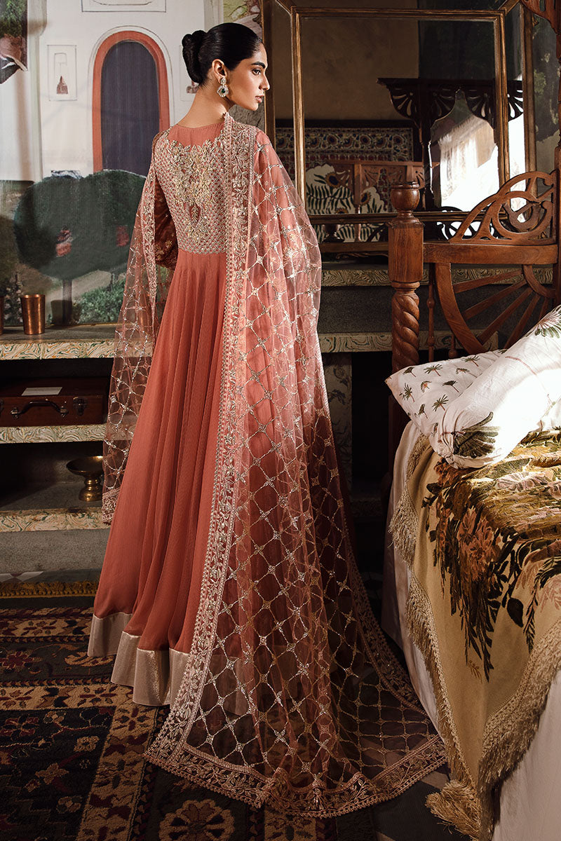 Mushq | Irha Kalidaar Chiffon Pret | AYLA - Wedding Dress - Maria Faisal