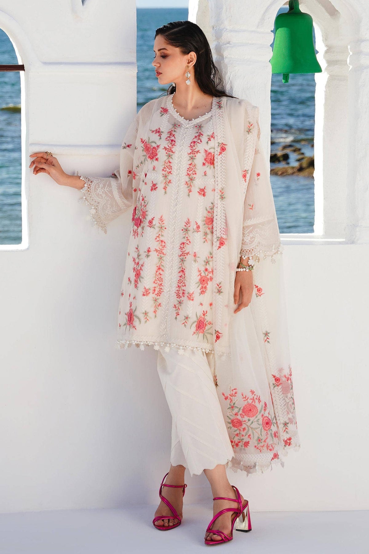 Sana Safinaz | Muzlin Spring 24 | M241-001A-CX - Ladies Clothes - Maria Faisal