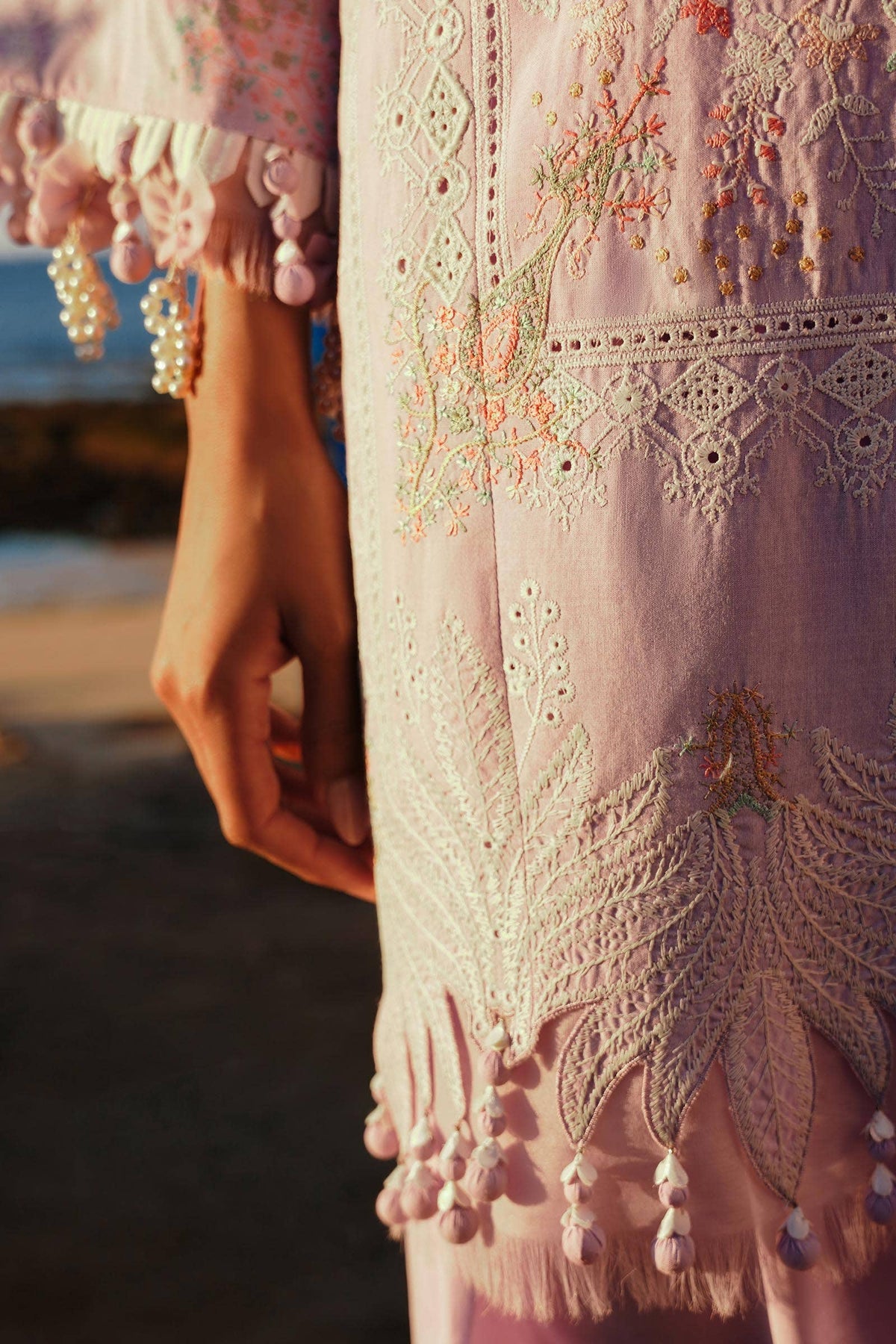 Sana Safinaz | Muzlin Spring 24 | M241-009B-DF - Ladies Clothes - Maria Faisal