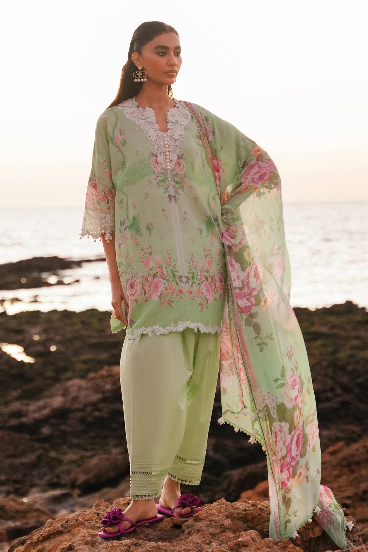 Sana Safinaz | Muzlin Spring 24 | M241-013B-CI - Ladies Clothes - Maria Faisal