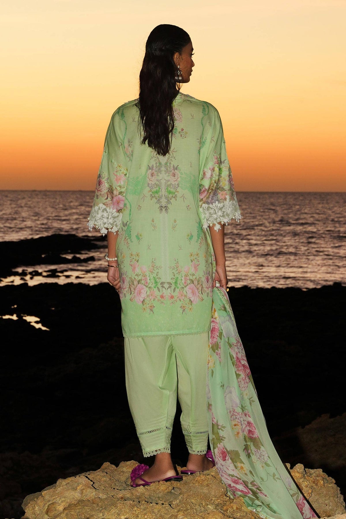 Sana Safinaz | Muzlin Spring 24 | M241-013B-CI - Ladies Clothes - Maria Faisal