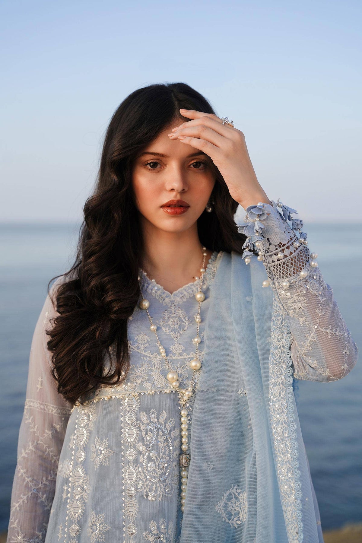 Sana Safinaz | Muzlin Spring 24 | M241-014B-CX - Ladies Clothes - Maria Faisal