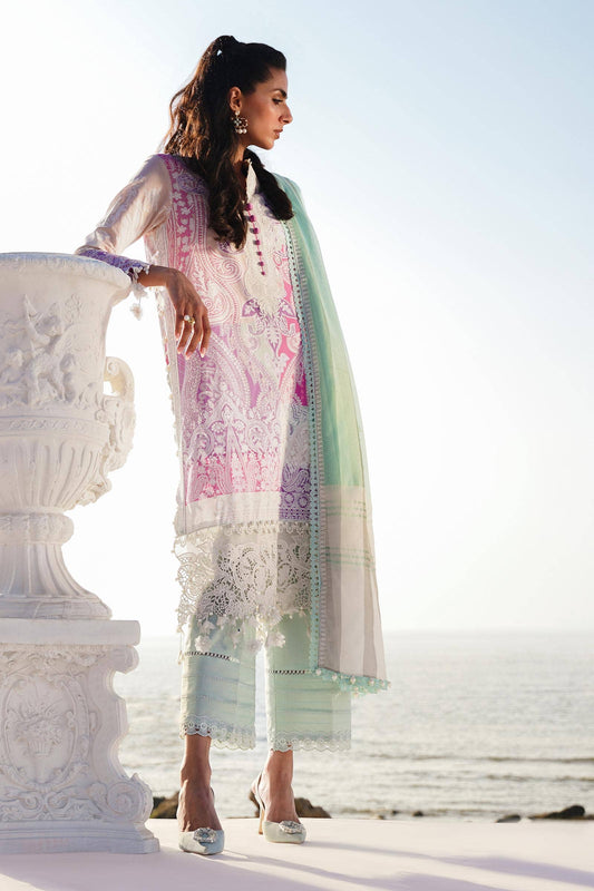 Sana Safinaz | Muzlin Spring 24 | M241-015B-DG - Ladies Clothes - Maria Faisal