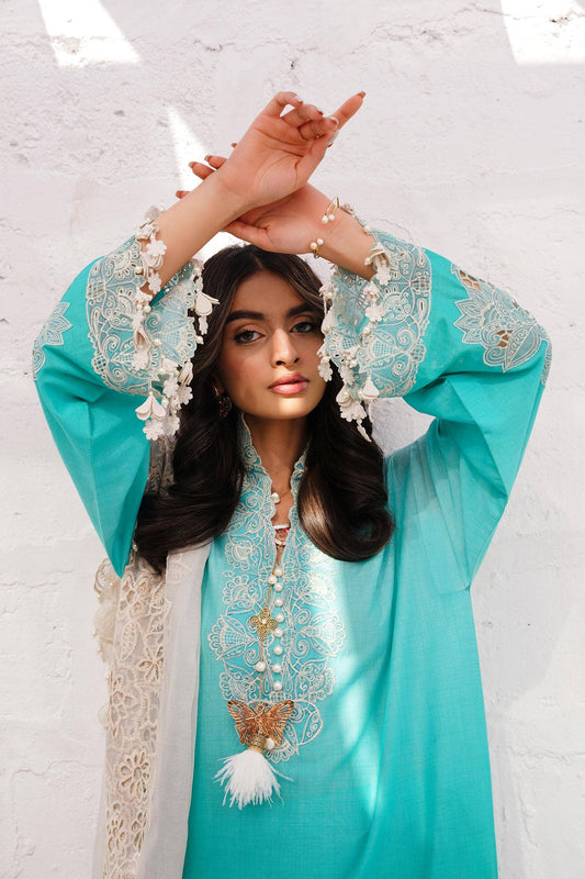Sana Safinaz | Muzlin Spring 24 | M241-017B-CW - Ladies Clothes - Maria Faisal