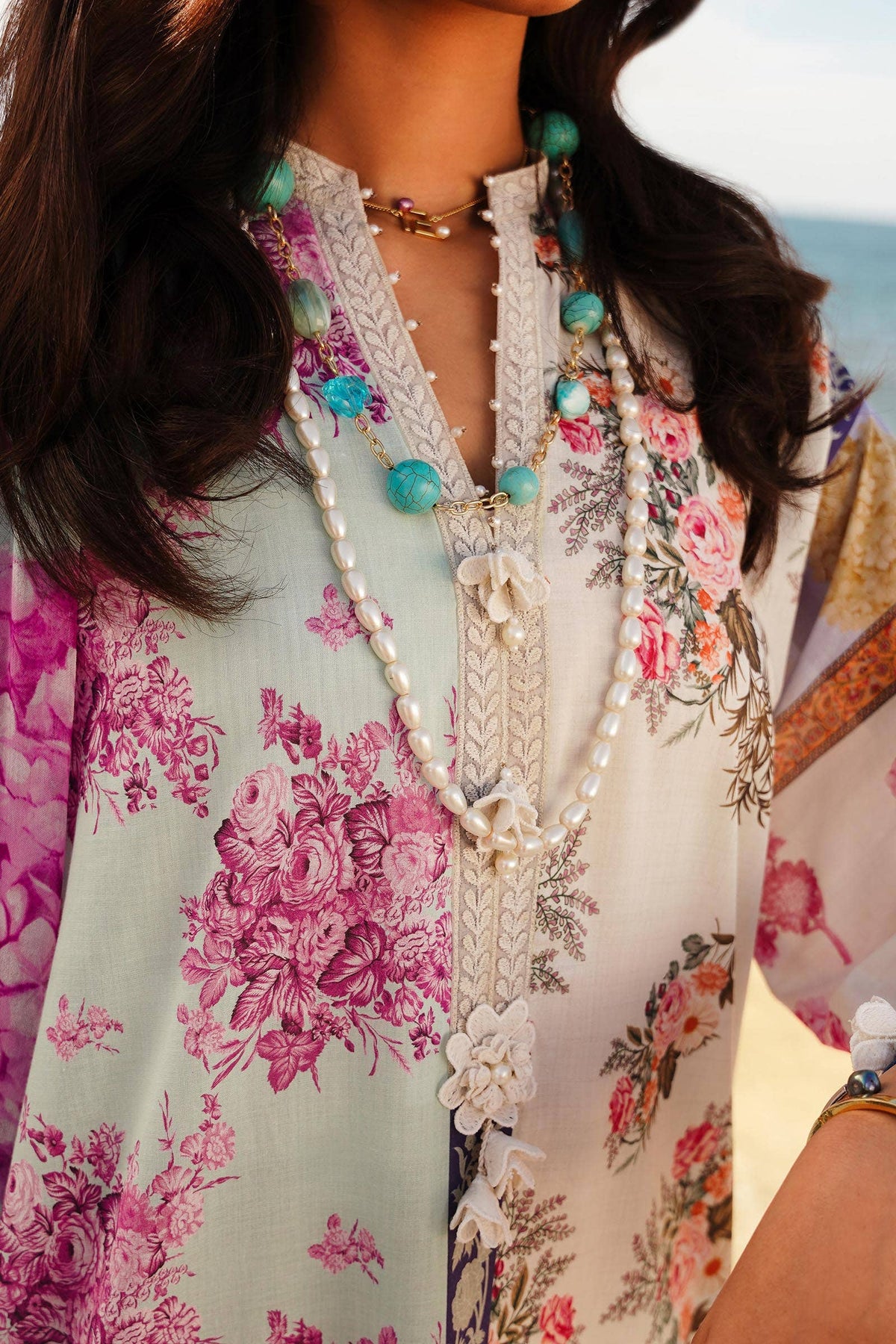 Sana Safinaz | Muzlin Spring 24 | M241-003B-CI - Ladies Clothes - Maria Faisal
