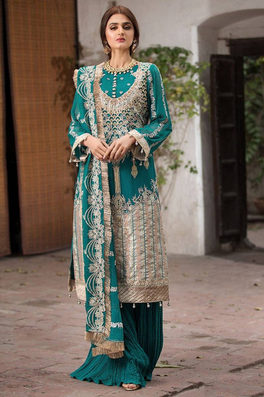 Motifz | Luxury Formal | 2355-BERYL by Maria Faisal - Registered Vendor of : Motifz - type : Ladies Clothes - 100% original wedding dresses