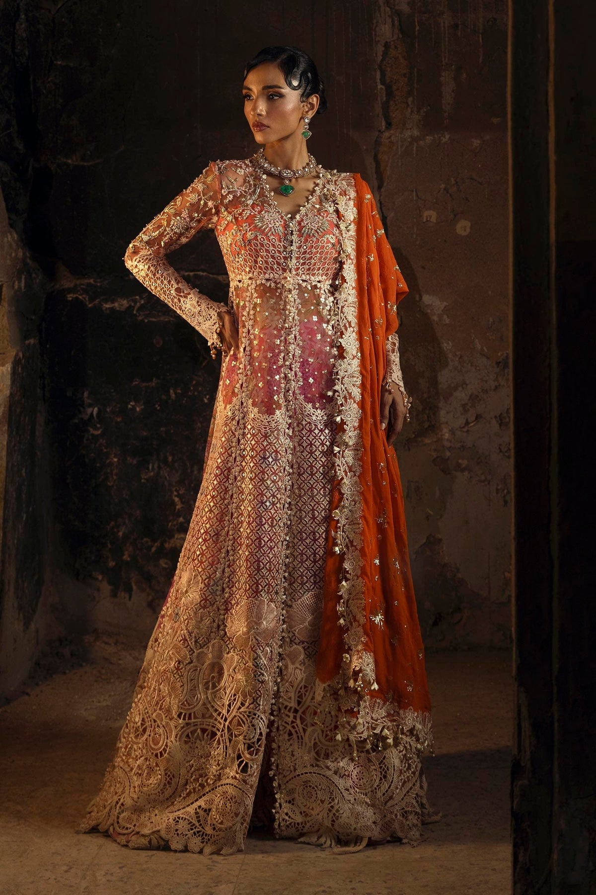 Sana Safinaz | Nura Festive 25 | N251-002-3CX - Ladies Clothes - Maria Faisal