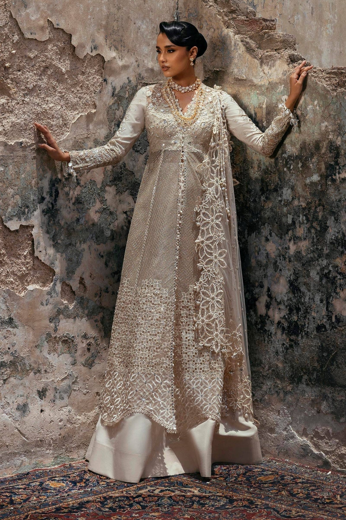 Sana Safinaz | Nura Festive 25 | N252-004-3CX by Maria Faisal - Registered Vendor of : Sana Safinaz - type : Ladies Clothes - 100% original wedding dresses
