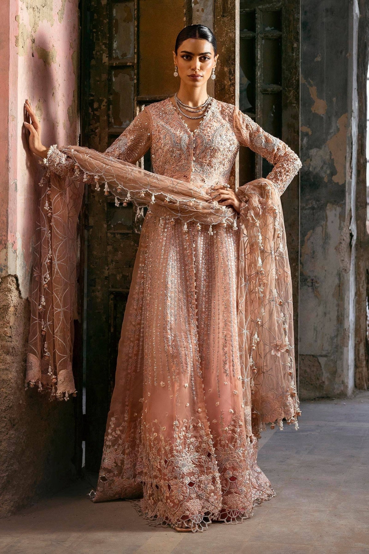 Sana Safinaz | Nura Festive 25 | N252-007-3CX by Maria Faisal - Registered Vendor of : Sana Safinaz - type : Ladies Clothes - 100% original wedding dresses