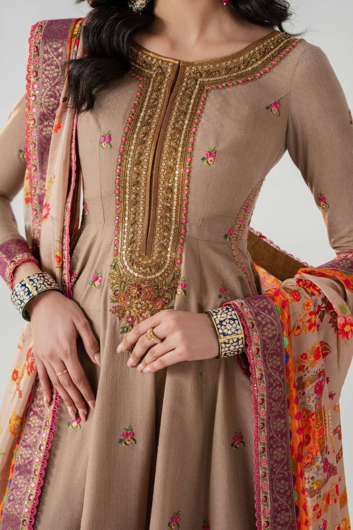 Fahad Hussayn | Jalsa Ghar | Naghz beg by Maria Faisal - Registered Vendor of : Fahad Hussayn - type : Ladies Clothes - 100% original wedding dresses