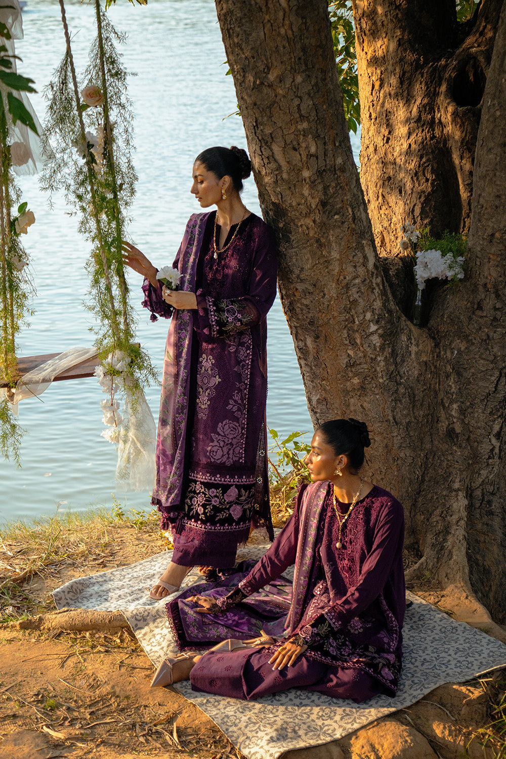 Saira Rizwan | Winter 2024 | RUNI-SRW24-02 - Ladies Clothes - Maria Faisal
