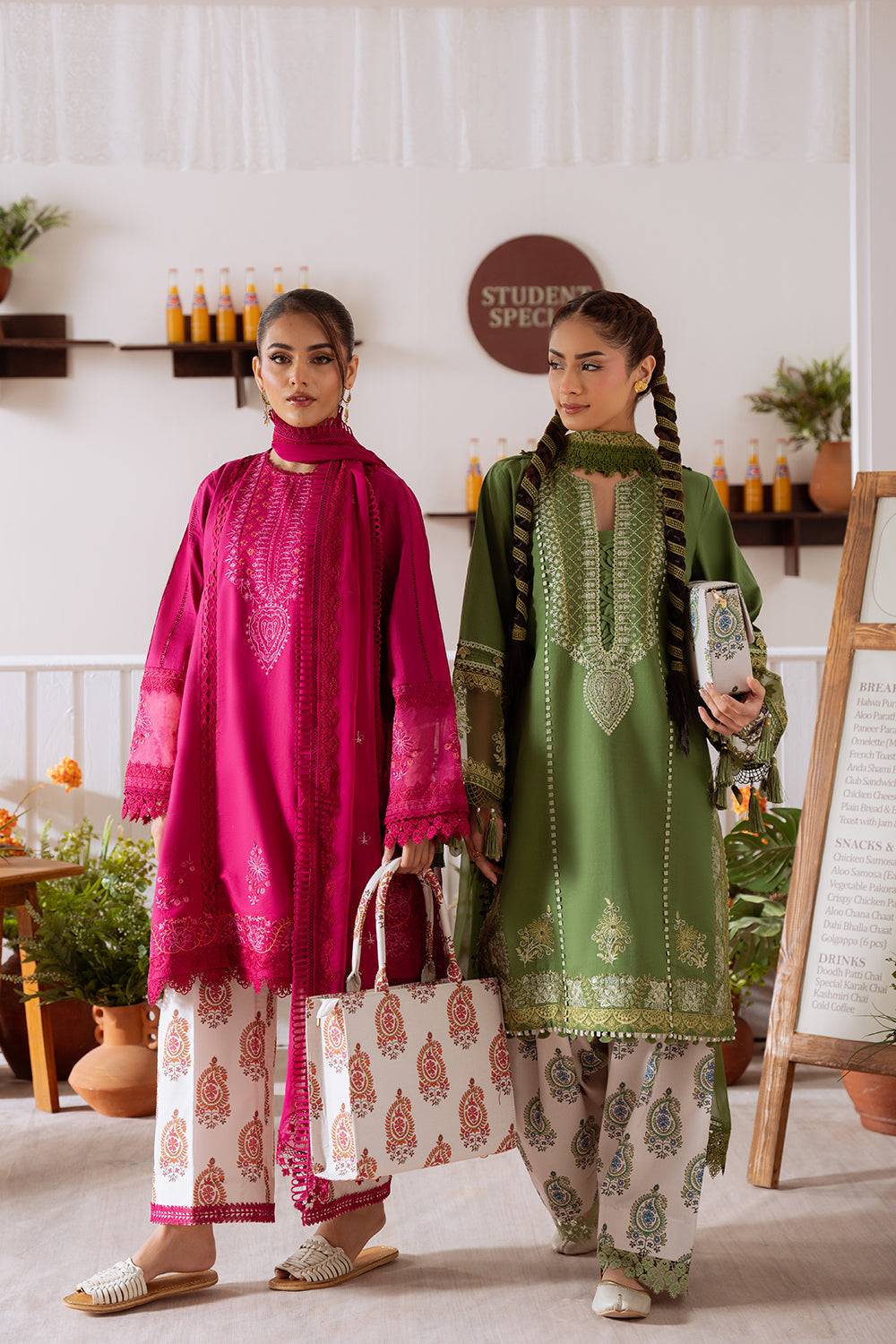 Saira Rizwan | Laanem Summer Lawn 25 | ZAFIRA-A-SRL25-03 by Maria Faisal - Registered Vendor of : Saira Rizwan - type : Ladies Clothes - 100% original wedding dresses