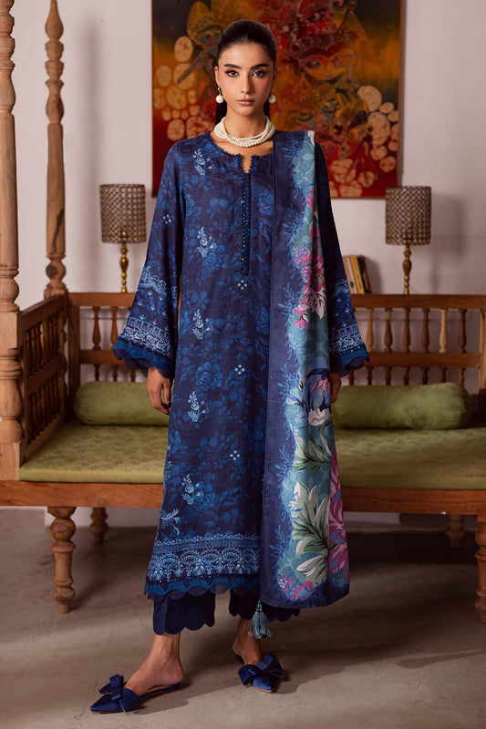 Nureh | Linen Jacquard | SP-188 - Casual Wear - available at Maria Faisal in UK and USA