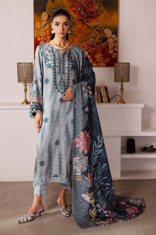 Nureh | Linen Jacquard | SP-193 - Casual Wear - available at Maria Faisal in UK and USA