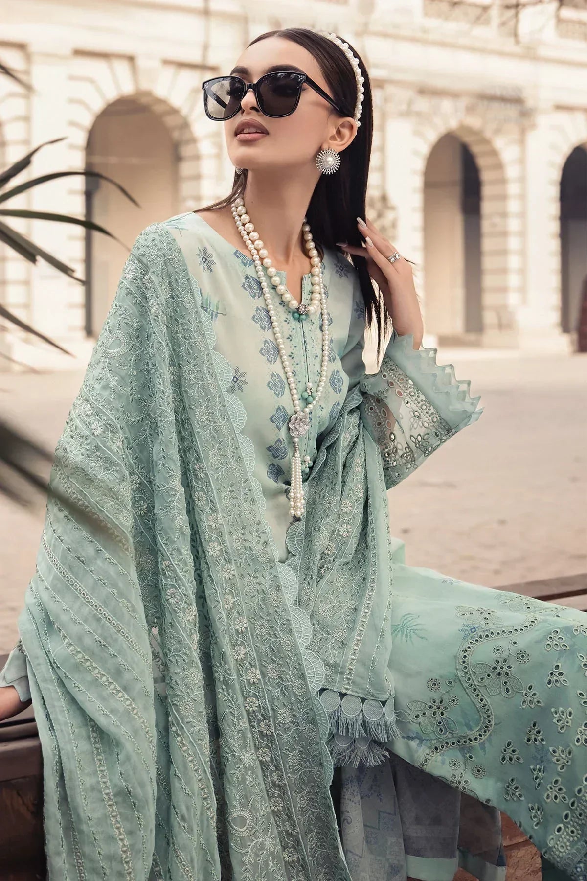 Nureh | Swiss Prints | NS-118 - Ladies Clothes - Maria Faisal