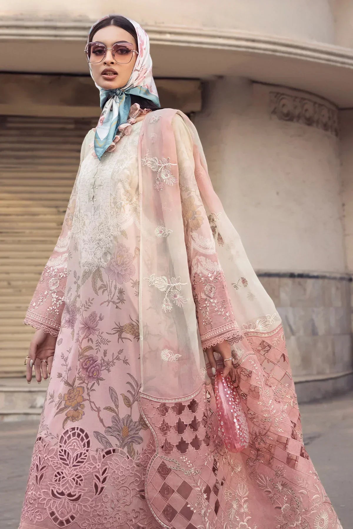 Nureh | Swiss Prints | NS-117 - Ladies Clothes - Maria Faisal
