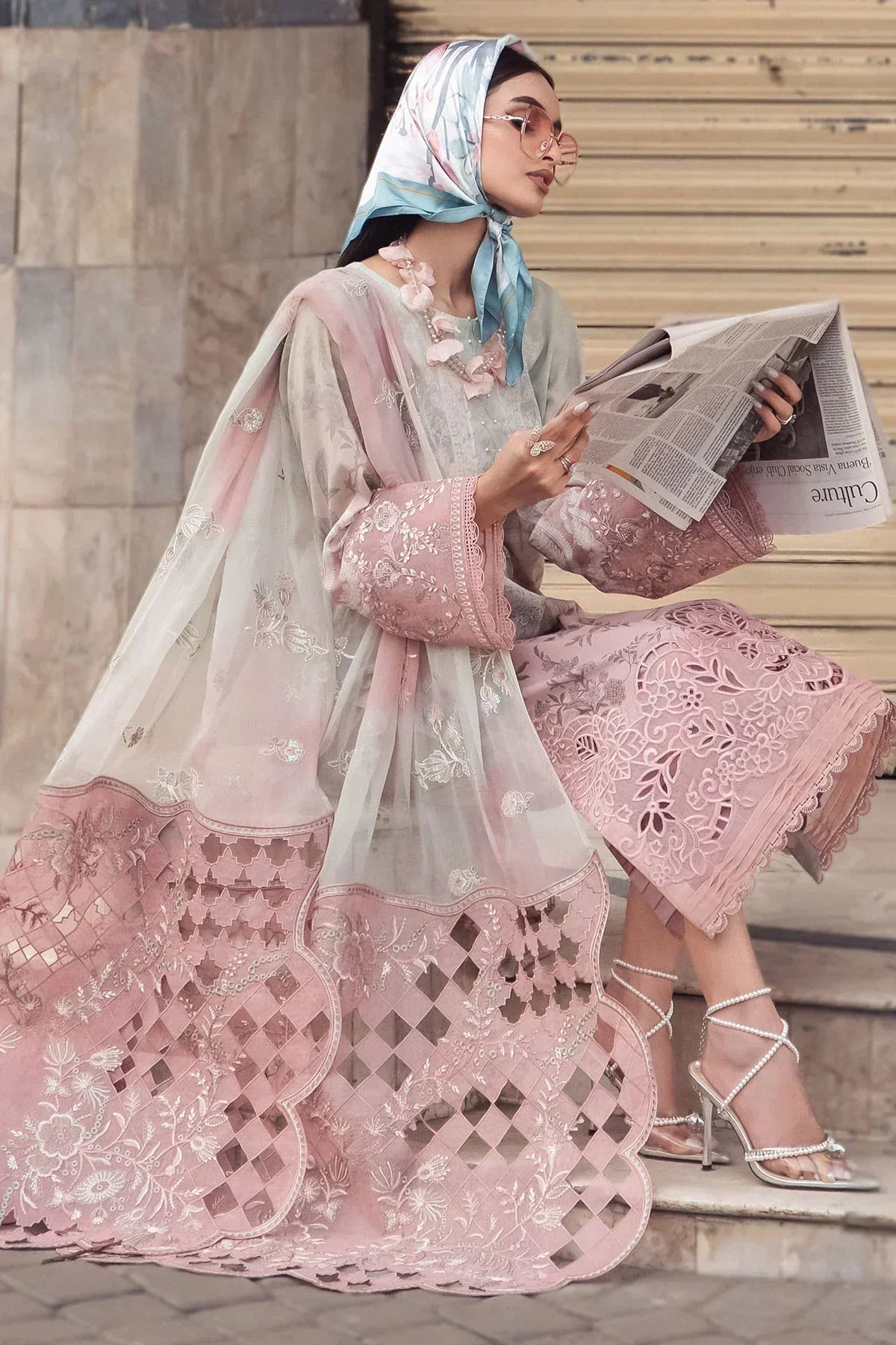 Nureh | Swiss Prints | NS-117 - Ladies Clothes - Maria Faisal