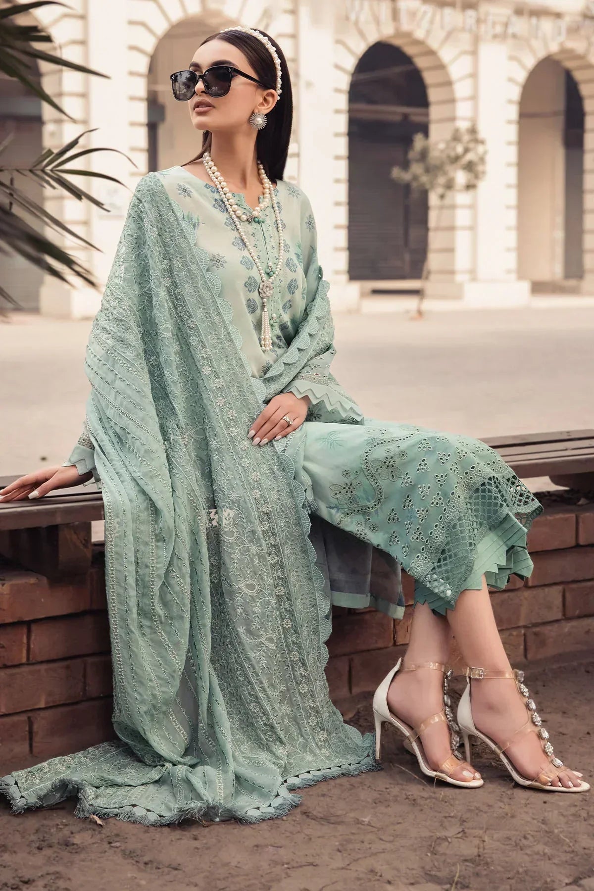 Nureh | Swiss Prints | NS-118 - Ladies Clothes - Maria Faisal
