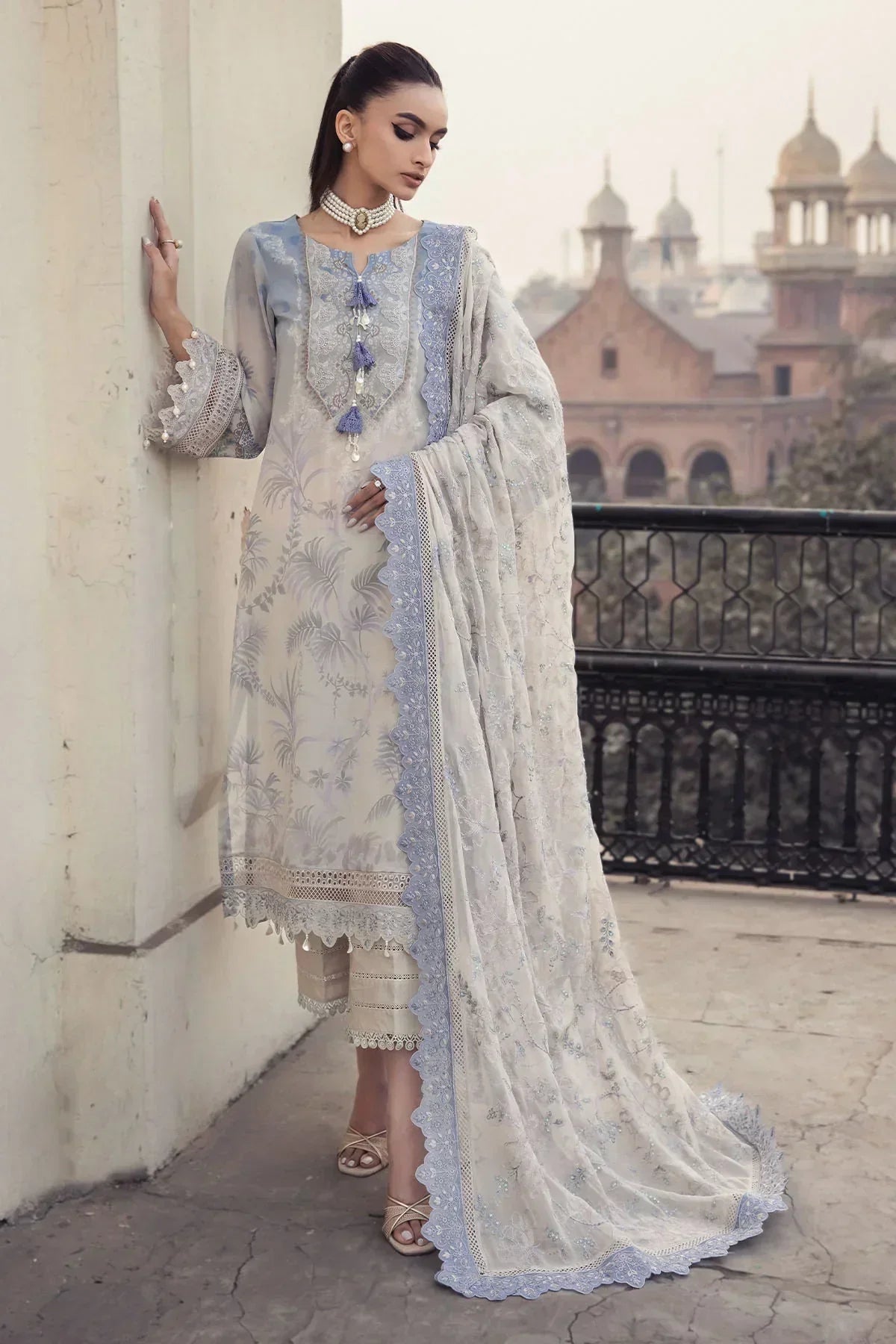 Nureh | Swiss Prints | NS-122 - Ladies Clothes - Maria Faisal