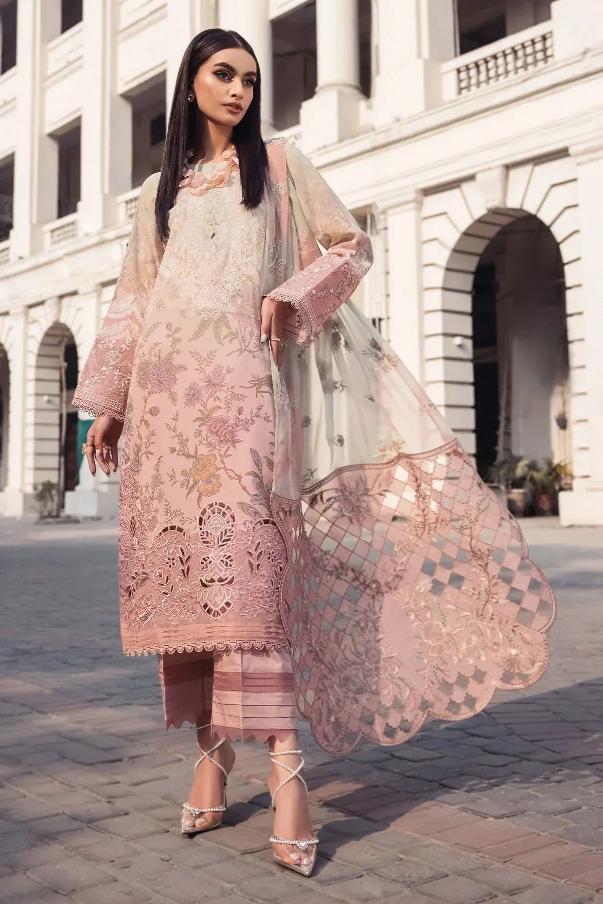 Nureh | Swiss Prints | NS-117 - Ladies Clothes - Maria Faisal