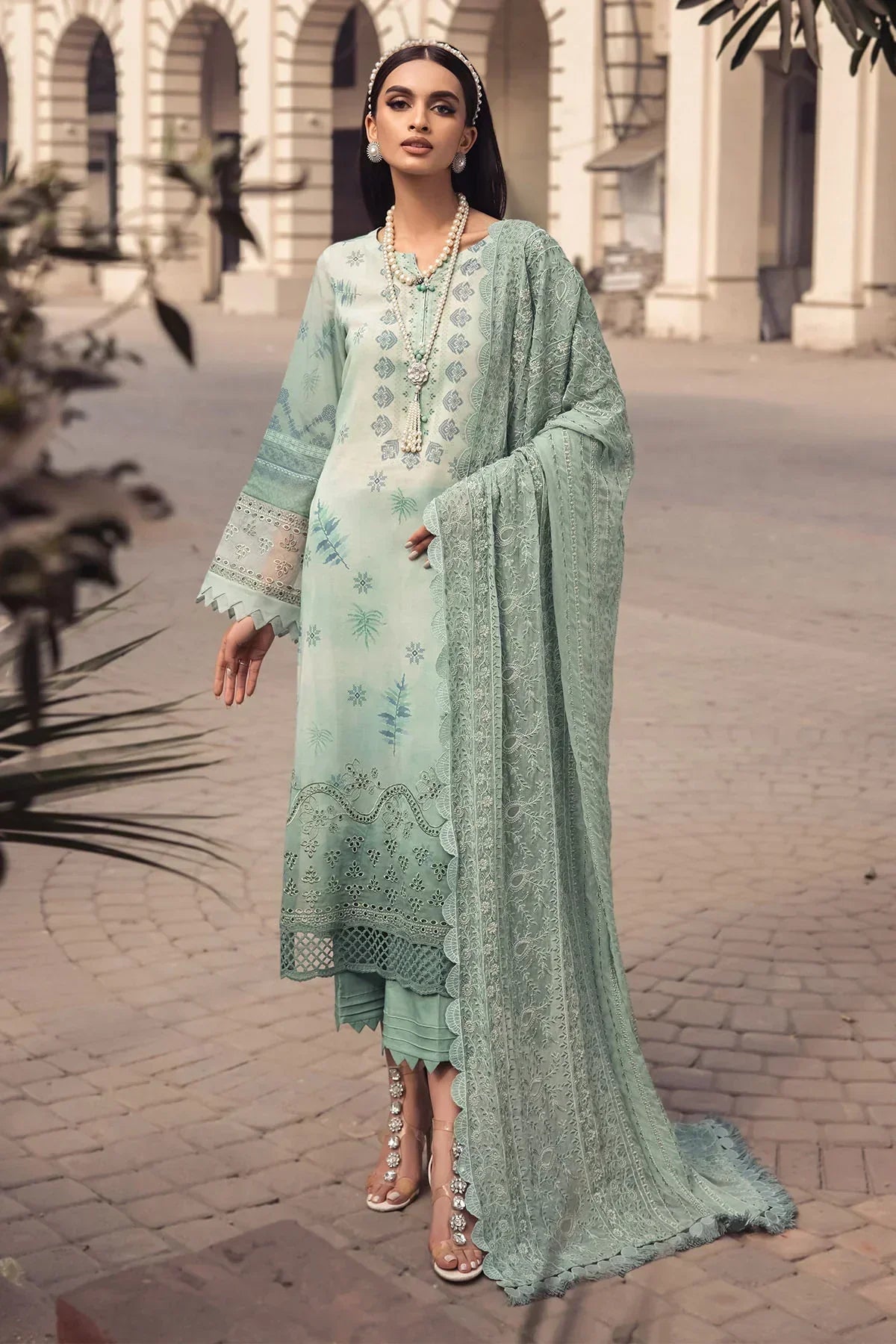 Nureh | Swiss Prints | NS-118 - Ladies Clothes - Maria Faisal