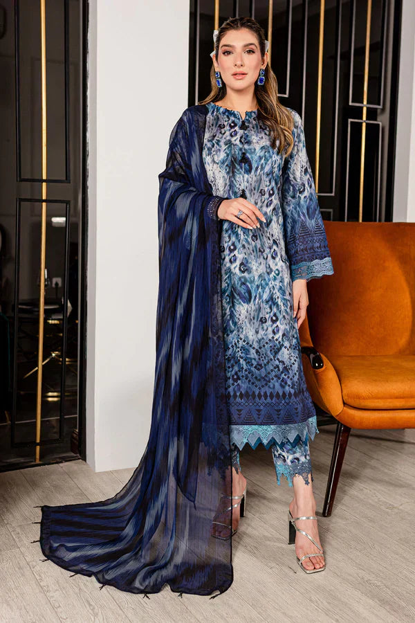 Nureh | Printed Lawn 24 | SP-94 - Ladies Clothes - Maria Faisal
