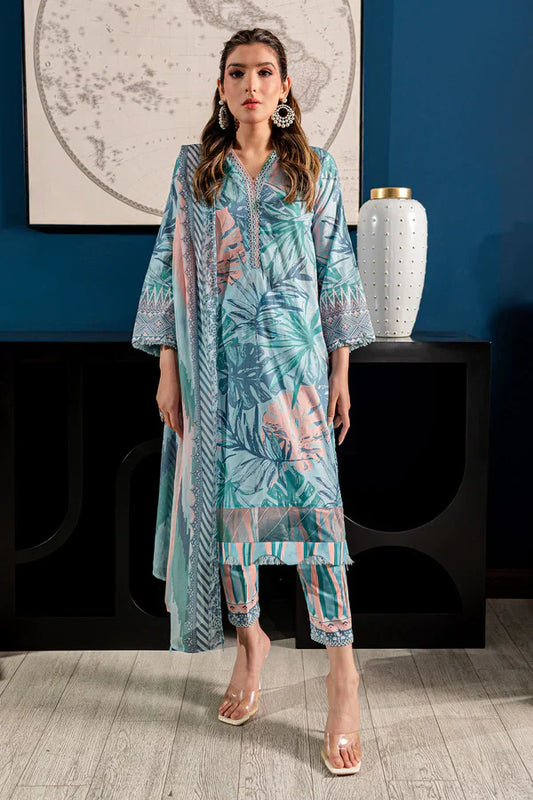 Nureh | Printed Lawn 24 | SP-96 - Ladies Clothes - Maria Faisal