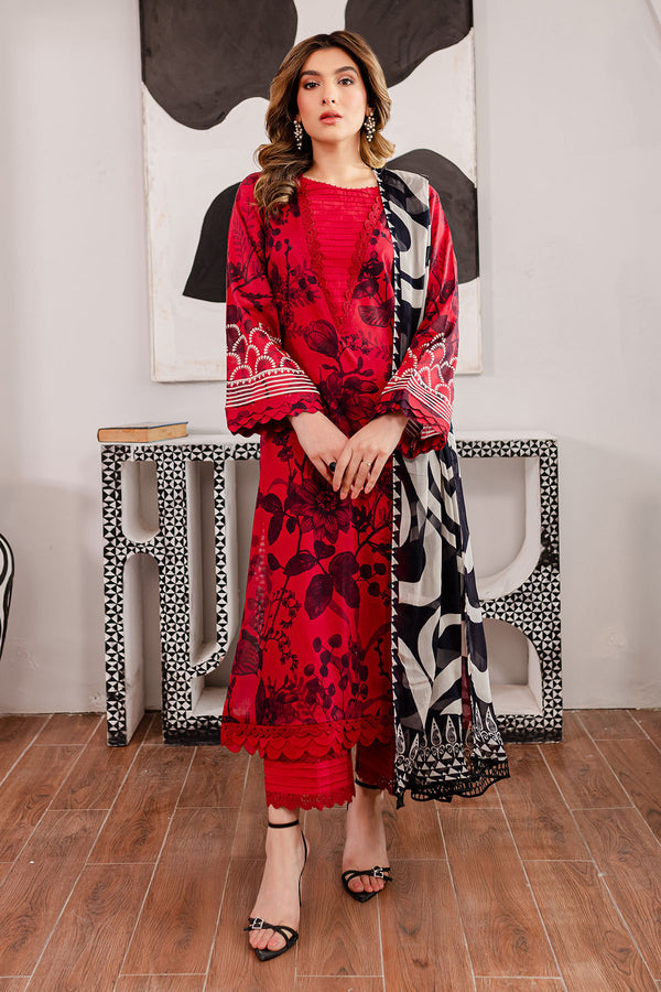 Nureh | Printed Lawn | SP-100 - Maria Faisal