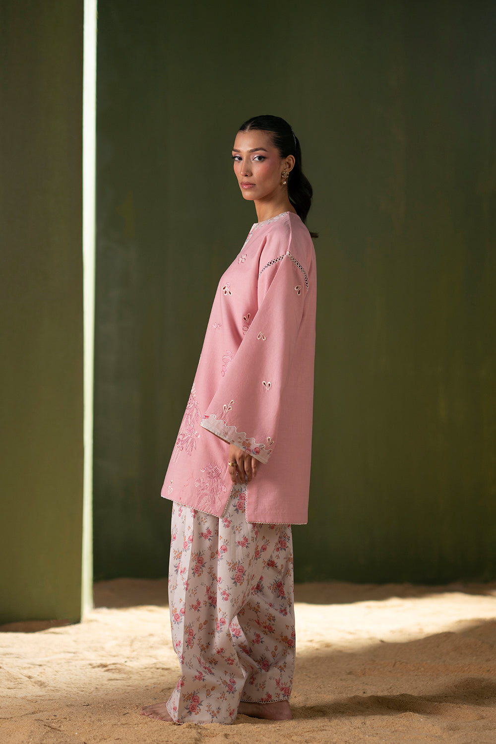 Saira Rizwan | Joolie Co ords | JOOLIE PINK - JBP25-08 - Ladies Clothes - Maria Faisal