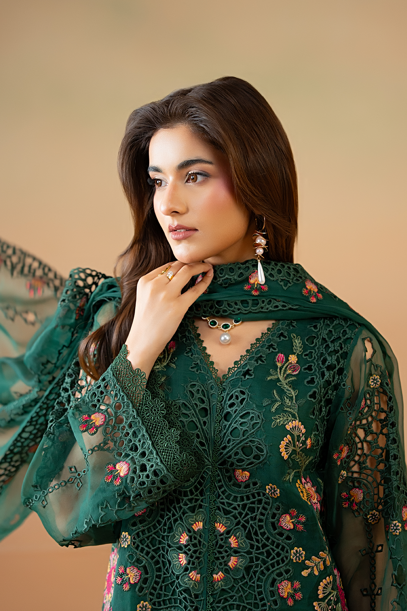 Saad Shaikh | Cutwork 26 | Orin - Luxury Dress - available at Maria Faisal in UK and USA.