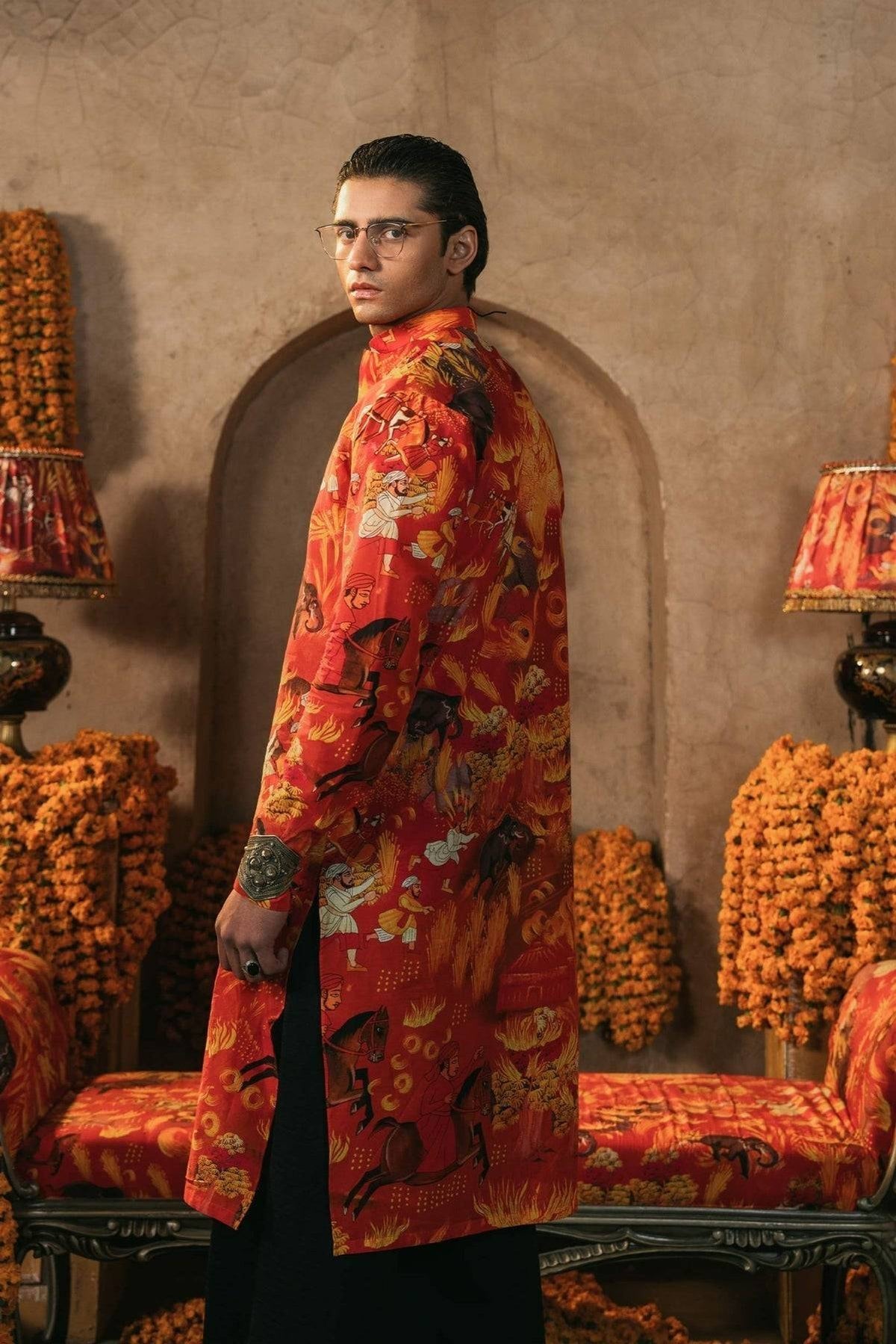 Pakistani Menswear | Ozra by Maria Faisal - Registered Vendor of : Fahad Hussayn - type : MensWear - 100% original wedding dresses