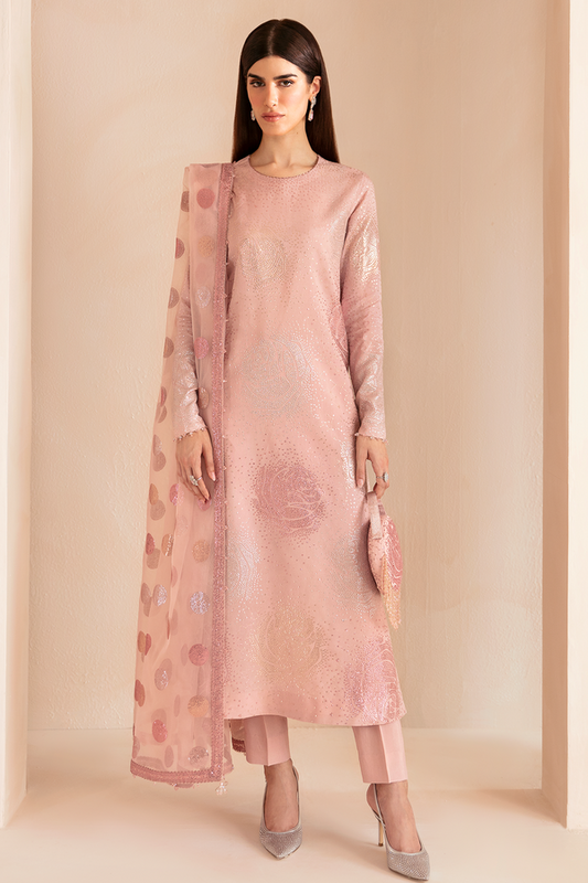 Jazmin | Formals Collection | Raw Silk UR-7032 - Ladies Clothes - Maria Faisal