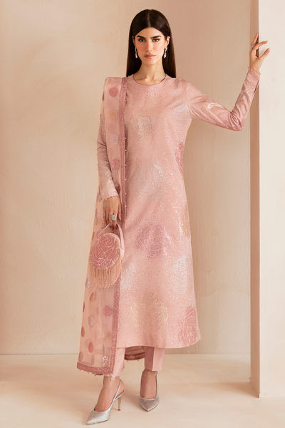 Jazmin | Formals Collection | Raw Silk UR-7032 - Ladies Clothes - Maria Faisal