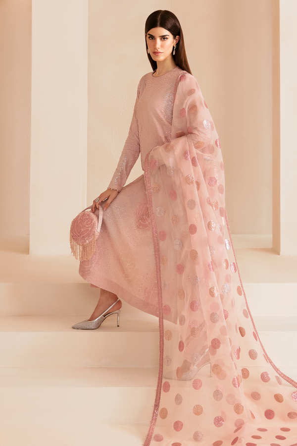 Jazmin | Formals Collection | Raw Silk UR-7032 - Ladies Clothes - Maria Faisal
