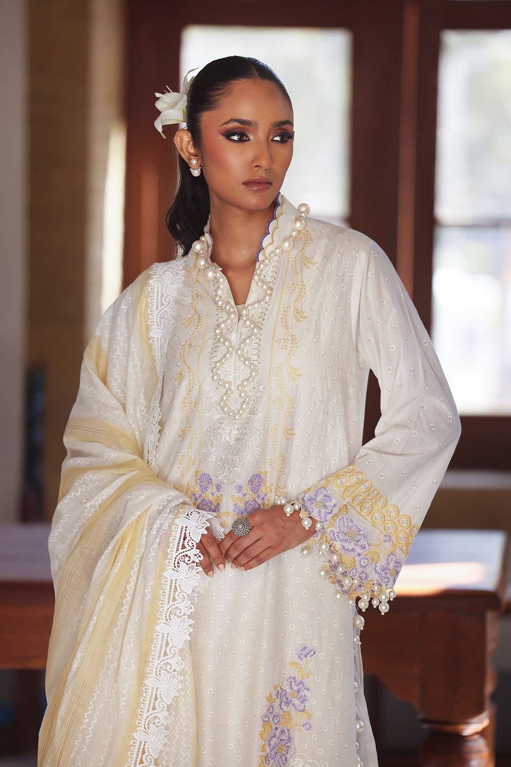 Gul Ahmed | Festive Eid 25 | FE-52019 by Maria Faisal - Registered Vendor of : Gul Ahmed - type : Ladies Clothes - 100% original wedding dresses