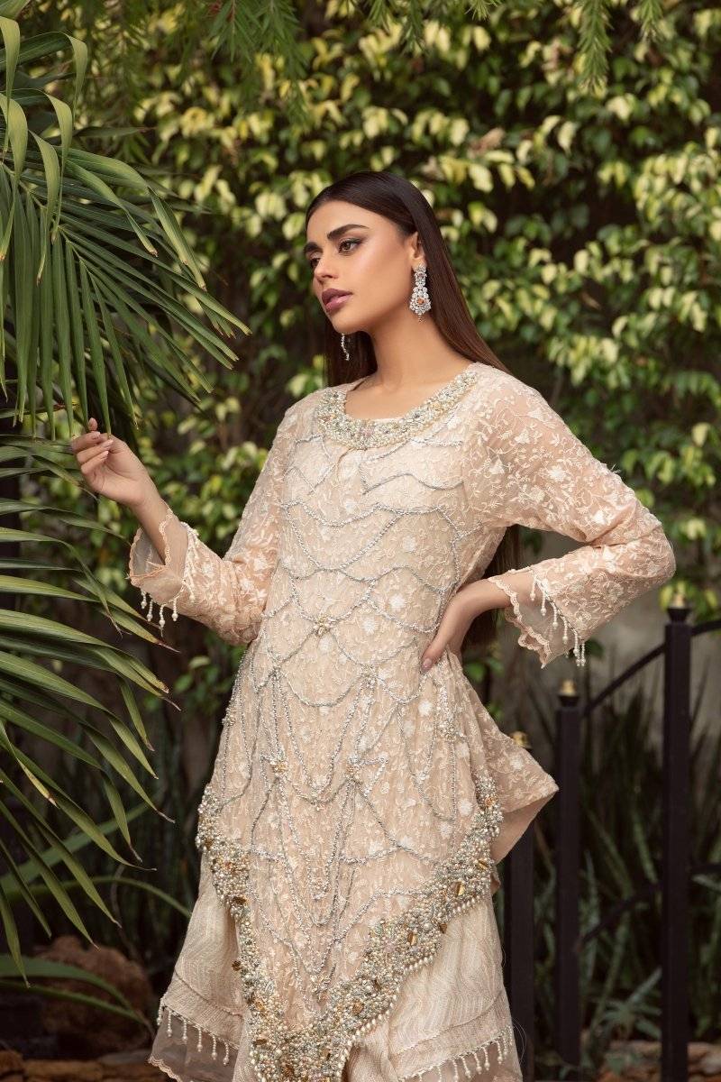 Panache | Pret | Peach & Chãœk by Maria Faisal - Registered Vendor of : Panache By Mona - type : Ladies Clothes - 100% original wedding dresses