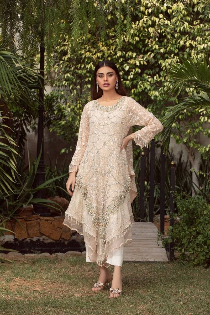 Panache | Pret | Peach & Chãœk by Maria Faisal - Registered Vendor of : Panache By Mona - type : Ladies Clothes - 100% original wedding dresses