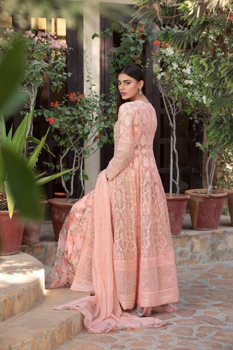 Panache | Pret | Peachy Blossom by Maria Faisal - Registered Vendor of : Panache By Mona - type : Ladies Clothes - 100% original wedding dresses