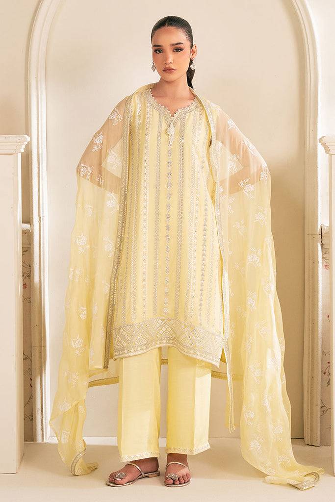 Cross Stitch | Luxe Atelier 25 | LEMON BLISS by Maria Faisal - Registered Vendor of : Cross Stitch - type : Ladies Clothes - 100% original wedding dresses