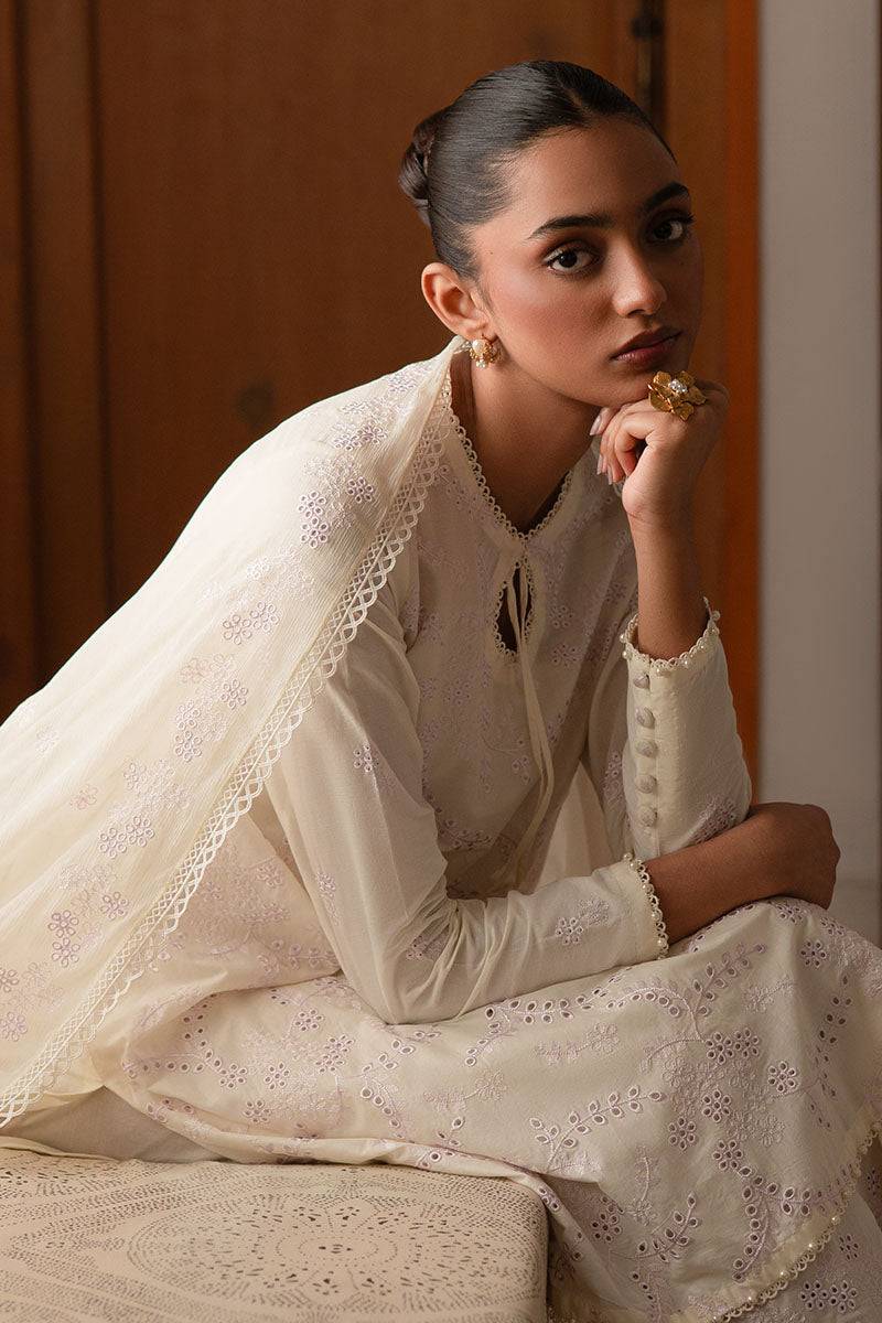 Cross Stitch | Mahiri Lawn 25 | LAVENDER WHISPER by Maria Faisal - Registered Vendor of : Cross Stitch - type : Ladies Clothes - 100% original wedding dresses