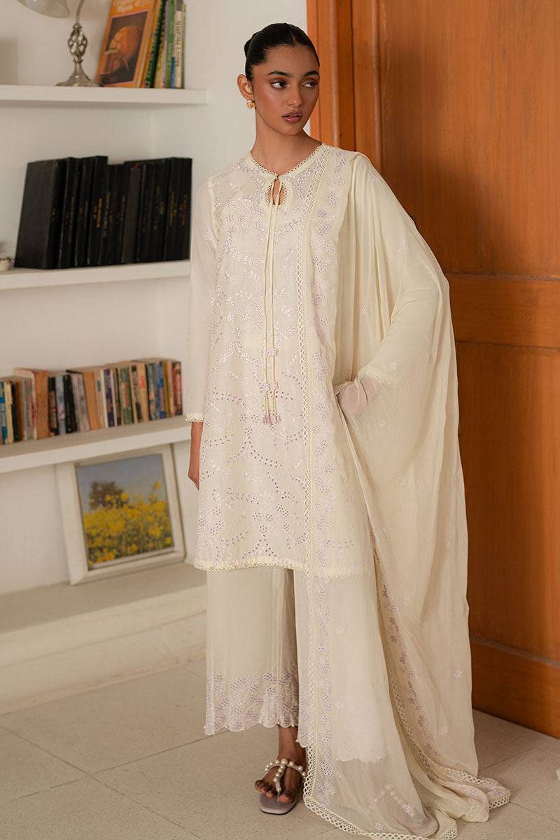 Cross Stitch | Mahiri Lawn 25 | LAVENDER WHISPER by Maria Faisal - Registered Vendor of : Cross Stitch - type : Ladies Clothes - 100% original wedding dresses
