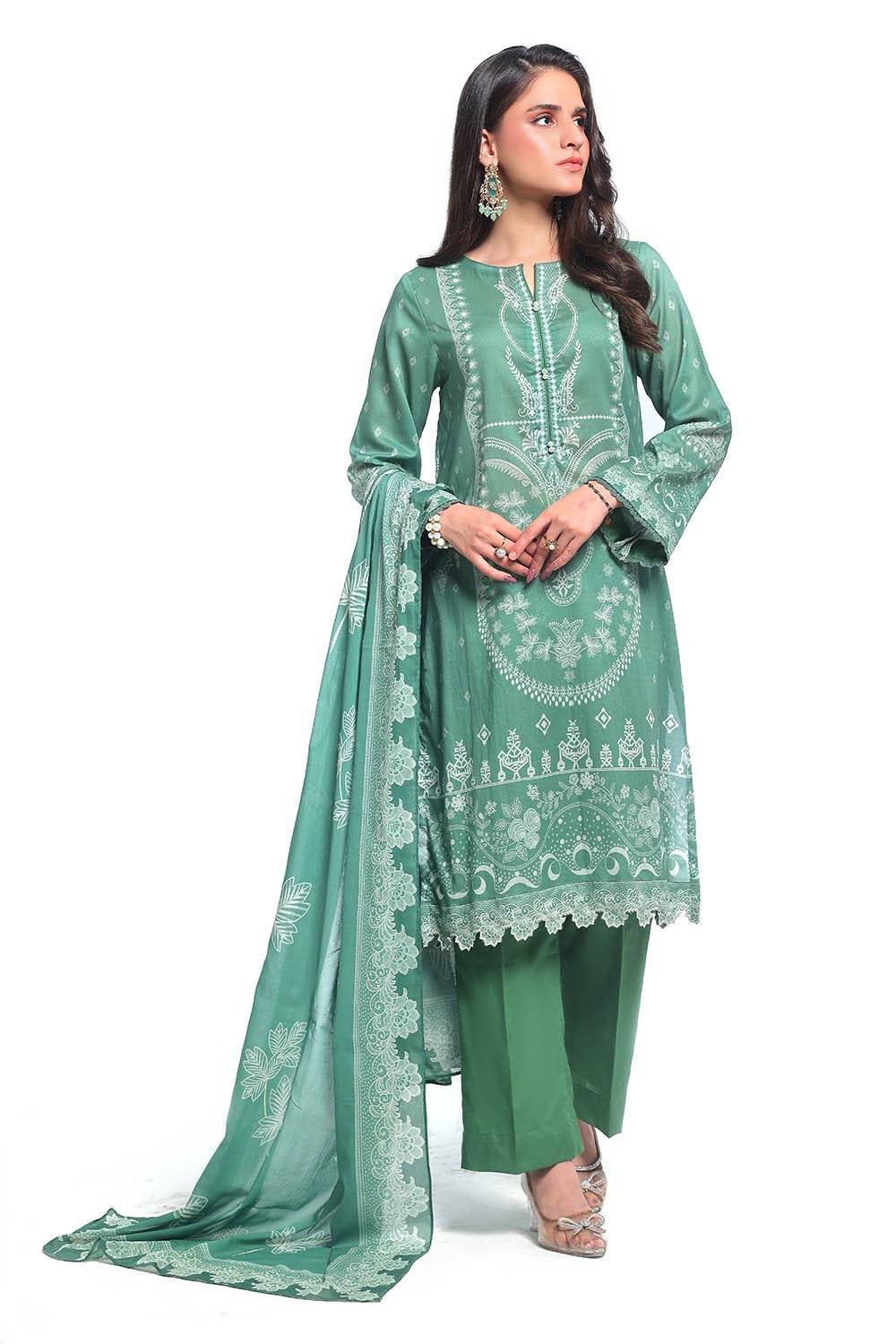 Gul Ahmed | Summer Special 25 |CLP-52201 by Maria Faisal - Registered Vendor of : Gul Ahmed - type : Ladies Clothes - 100% original wedding dresses