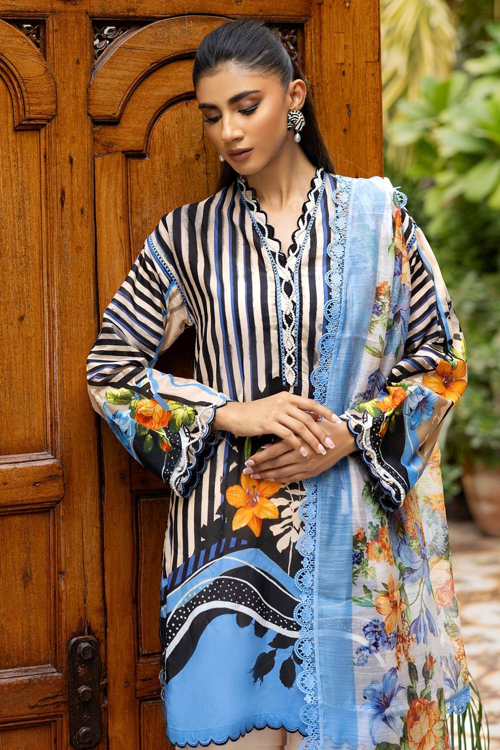 Gul Ahmed | Festive Capsule 25 | PC-52002 by Maria Faisal - Registered Vendor of : Gul Ahmed - type : Ladies Clothes - 100% original wedding dresses