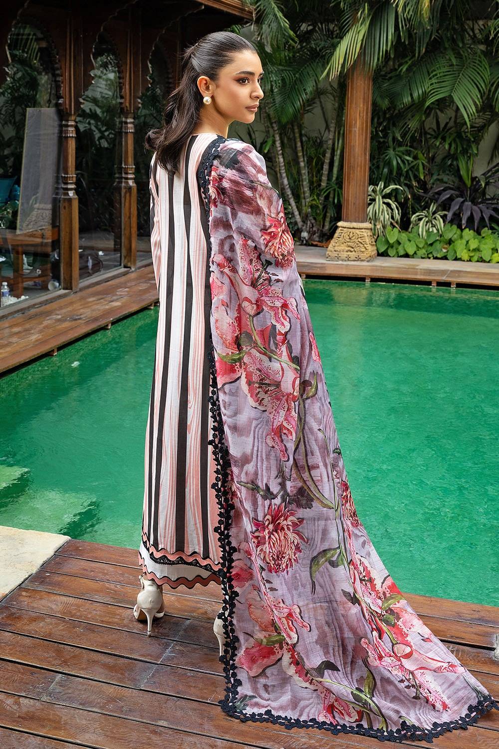 Gul Ahmed | Festive Capsule 25 | PC-52004 by Maria Faisal - Registered Vendor of : Gul Ahmed - type : - 100% original wedding dresses