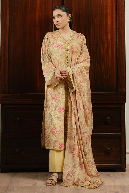 Cross Stitch | Daily Wear 25 | VERDANT GLOOM-3 PC - Ladies Clothes 