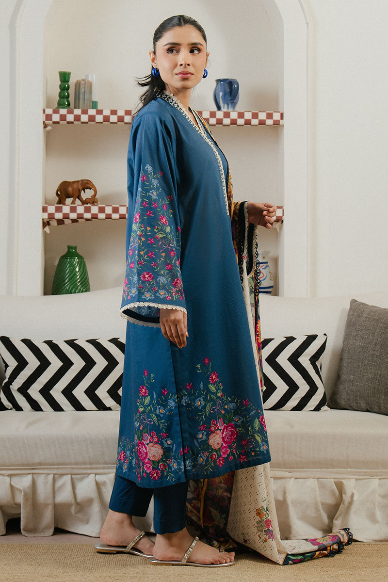 Cross Stitch | Daily Wear 25 | MIDNIGHT TIDE-3 - Ladies Clothes 