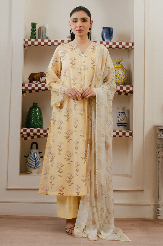 Cross Stitch | Daily Wear 25 | ORCHID IMPRESSION-3 PC - Ladies Clothes 
